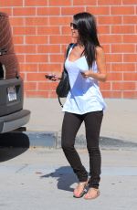 AUDRINA PATRIDGE Stopping at a Warehouse in Burbank 09/22/2008