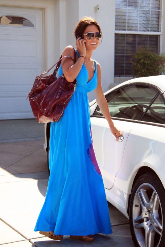 AUDRINA PATRIDGE Visiting Family in Orange County 08/24/2008