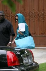 AUDRINA PATRIDGE Visiting Her Assistant in Studio City 09/11/2008