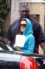 AUDRINA PATRIDGE Visiting Her Assistant in Studio City 09/11/2008