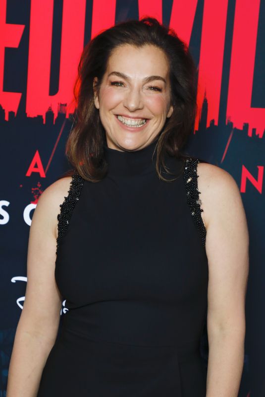 AYELET ZURER at Daredevil: Born Again Season 2 Launch Event at Drai