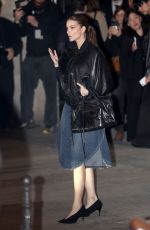 BARBARA PALVIN Arrives at Balenciaga Fashion Show in Paris 03/07/2026