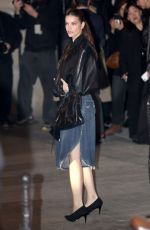 BARBARA PALVIN Arrives at Balenciaga Fashion Show in Paris 03/07/2026