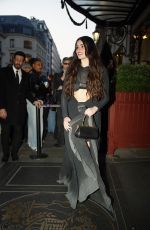 BARBIE FERREIRA Arrives at Her Hotel at Paris Fashion Week 03/08/2026