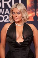 BEBE REXHA at BRIT Awards 2026 at Co-op Live in Manchester 02/28/2026