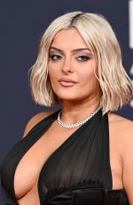 BEBE REXHA at BRIT Awards 2026 at Co-op Live in Manchester 02/28/2026