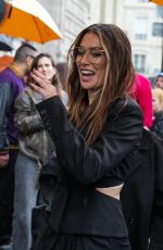 BLANCA SUAREZ Arrives at Nina Ricci Womenswear Spring/Summer 2026 Show at Paris Fashion Week 10/03/2025