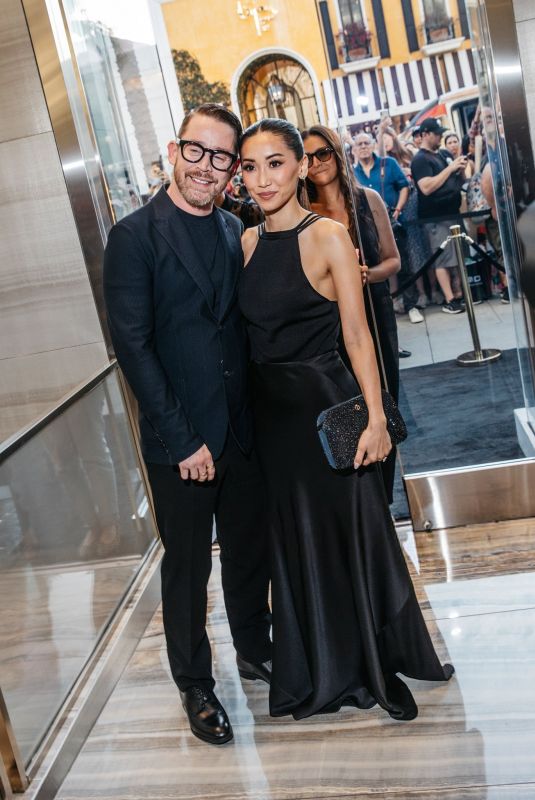 BRENDA SONG at Armani Pre-Oscar Party in Beverly Hills 03/14/2026