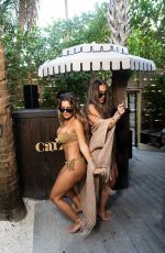 BRIELLE and ARIANA BIERMANN as Calzedonia Celebrates Their Sunkissed Luxe Collection in Miami 03/11/2026