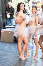 BROOKS NADER and Her Sisters Shooting a Campaign for Jukebox in New York City 03/10/2026