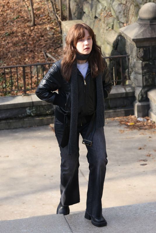 CAILEE SPAENY on the Set of Deep Cuts in New York City 03/13/2026