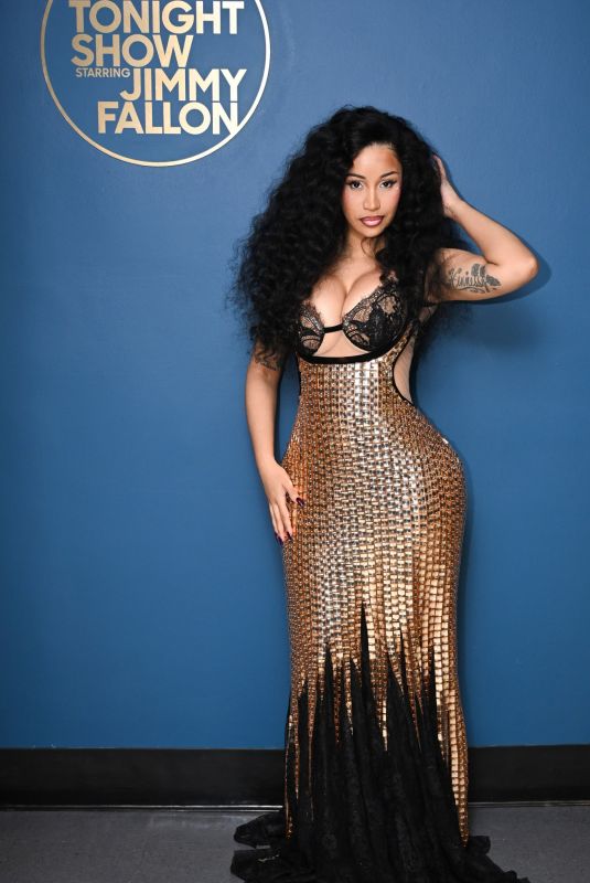 CARDI B at Tonight Show Starring Jimmy Fallon 03/24/2026