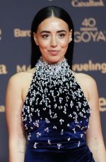 CARLA FLILA at 40th Goya Cinema Awards in Barcelona 02/28/2026