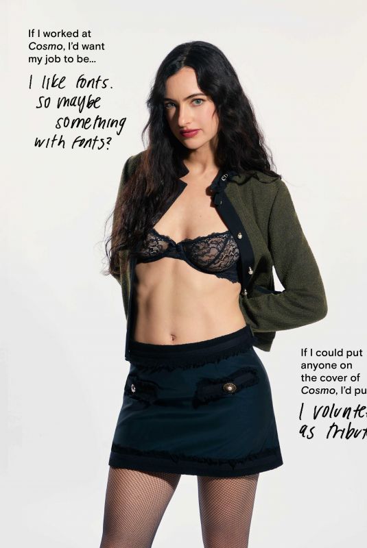 CAZZIE DAVID for Cosmopolitan Magazine, March 2026