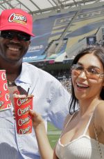 CHANTEL JEFFRIES and Todd Graves Hosts Celebrity Friends at Fanatics Flag Football Classic at BMO Stadium in Los Angeles 03/21/2026