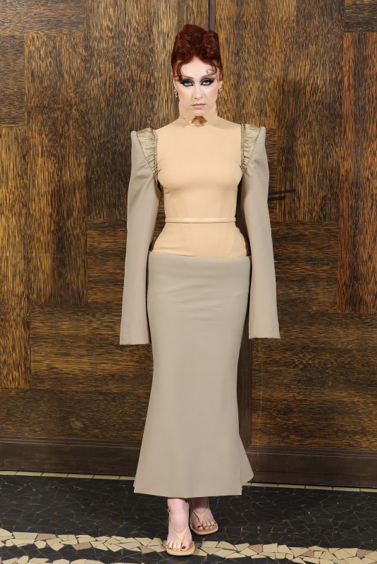 CHAPPELL ROAN at Mugler Womenswear FW 26-27 Show at Paris Fashion Week 03/06/2026