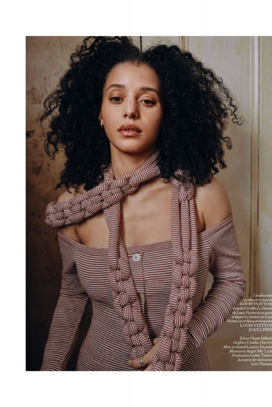 CHASE INFINIT in Vogue Magazine, France April 2026