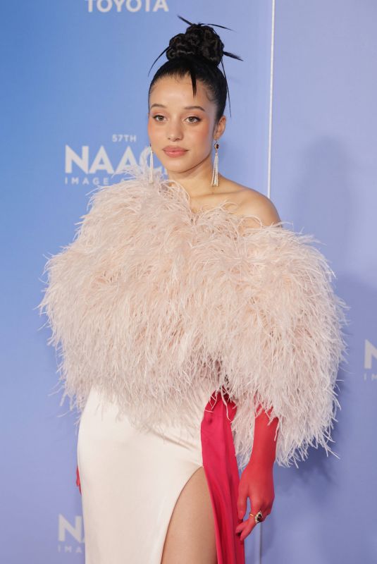 CHASE INFINITI at 57th NAACP Image Awards in Pasadena 02/28/2026