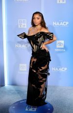 CHLOE BAILEY at 57th NAACP Image Awards in Pasadena 02/28/2026