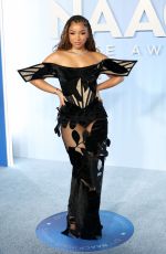 CHLOE BAILEY at 57th NAACP Image Awards in Pasadena 02/28/2026