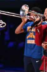 CHLOE BAILEY Performs National Anthem at NBA All-Star Friday in Los Angeles 02/13/2026