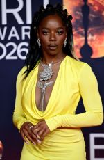 CORINNA BROWN at BRIT Awards 2026 at Co-op Live in Manchester 02/28/2026