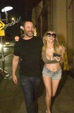 COURTNEY STODDEN and Jared Safier Out for Dinner at Maybourne Beverly Hills 03/14/2026