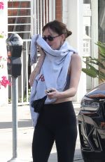 DAKOTA JOHNSON Leaves a Gym Session in Studio City 03/23/2026