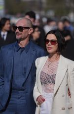 DEBI MAZAR at Gabriela Hearst Show at Paris Fashion Week in Paris 03/09/2026