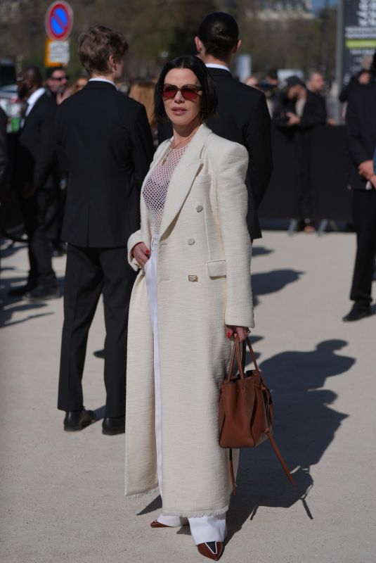 DEBI MAZAR at Gabriela Hearst Show at Paris Fashion Week in Paris 03/09/2026