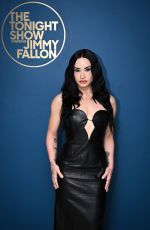 DEMI LOVATO at Tonight Show Starring Jimmy Fallon 03/16/2026