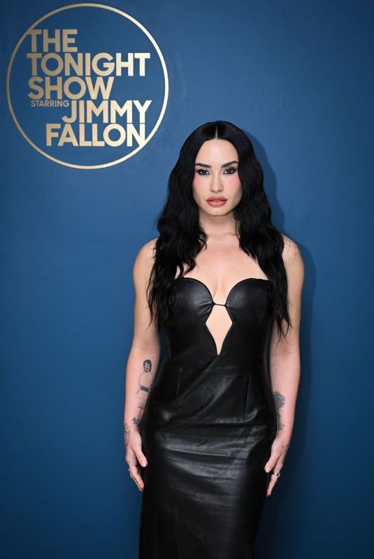DEMI LOVATO at Tonight Show Starring Jimmy Fallon 03/16/2026
