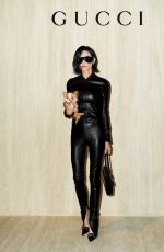 DEMI MOORE at Gucci FW26 Fashion Show in Milan 02/27/2026
