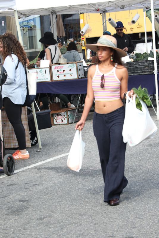 DIANE GUERRERO Out Shopping at Studio City Farmers Market 03/22/2026