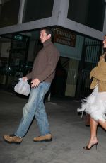 DUA LIPA and Callum Turner and Andrew Wyatt Out for Dinner in Los Angeles 03/07/2026