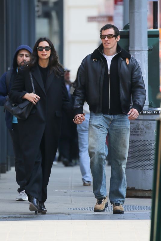 DUA LIPA and Callum Turner Out in New York City 03/23/2026