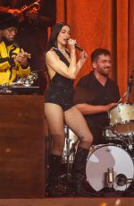DUA LIPA Performs at BRIT Awards 2026 at Co-op Live in Manchester 02/28/2026