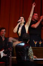 DUA LIPA Performs at BRIT Awards 2026 at Co-op Live in Manchester 02/28/2026