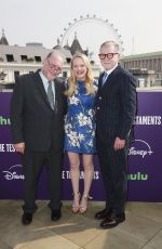 ELISABETH MOSS at UK Photocall for The Testaments at Raffles in London 03/26/2026