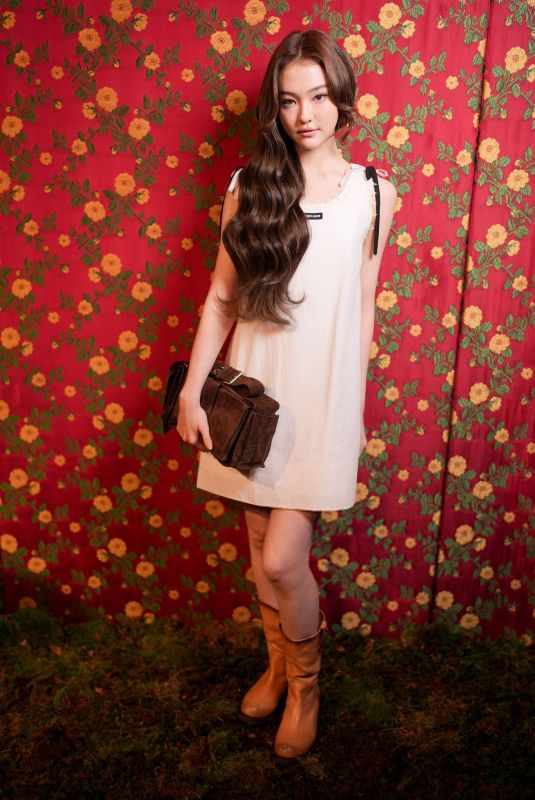 ELLA GROSS at Miu Miu Fashion Show at Paris Fashion Week 03/10/2026