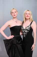 ELLE AND DAKOTA FANNING at 2026 Vanity Fair Oscar Party in Los Angeles 03/15/2026