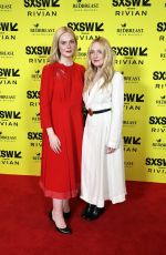 ELLE and DAKOTA FANNING at Margo