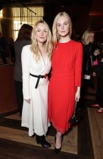ELLE and DAKOTA FANNING at Margo