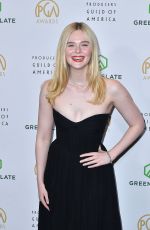 ELLE FANNING at 37th Annual Producers Guild Awards in Los Angeles 02/28/2026