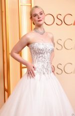 ELLE FANNING at 98th Oscars at Dolby Theatre in Hollywood 03/15/2026