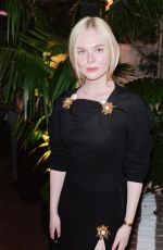 ELLE FANNING at Chanel X Charles Finch Pre-Oscar Dinner Party 03/14/2026