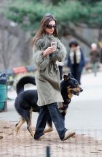 EMILY RATAJKOWSKI Takes Her Dog for a Walk in New York City 03/27/2026