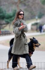 EMILY RATAJKOWSKI Takes Her Dog for a Walk in New York City 03/27/2026