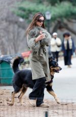 EMILY RATAJKOWSKI Takes Her Dog for a Walk in New York City 03/27/2026