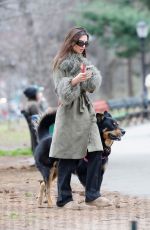 EMILY RATAJKOWSKI Takes Her Dog for a Walk in New York City 03/27/2026